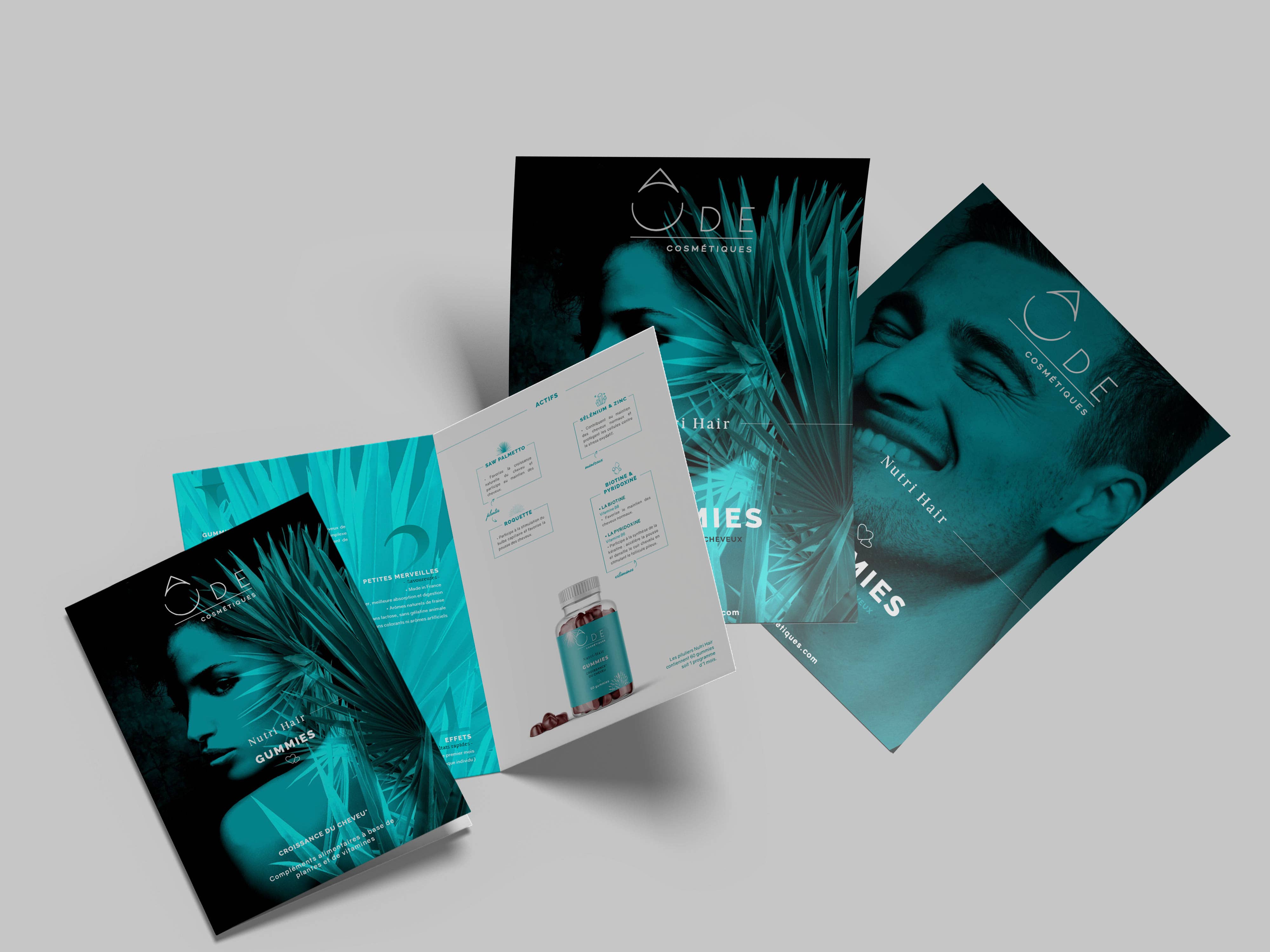 ODE COSMETIQUES - Wholesale Haircare Set/Kit - PACK of 12 Growth Booster Gummies Pillboxes NUTRI HAIR2