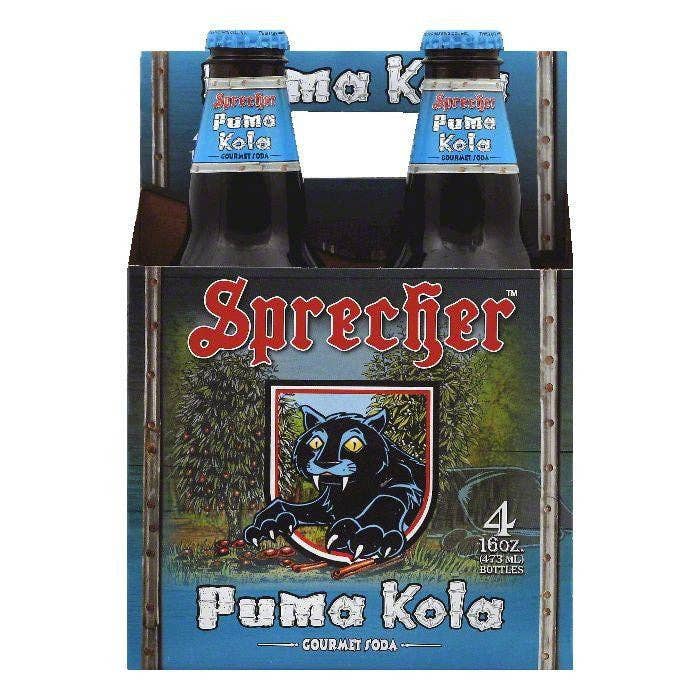 Sprecher Puma Kola Soda Gourmet, 4 unités pour la vente par KeHE Distributors, LLC