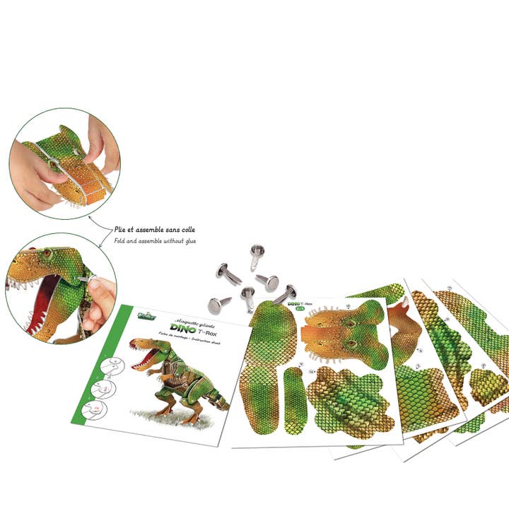 Créa Lign' - Wholesale Build-a-Toy - Kids - Giant Dino T-Rex model2