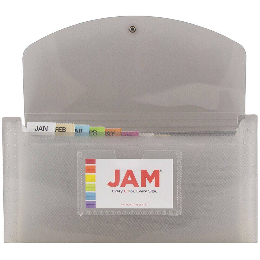 JAM PAPER - Wholesale Folders - Accordion Folders, 13 Pocket Plastic Expanding File3