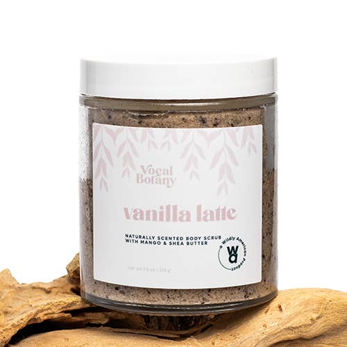Vocal Botany - Wholesale Body Scrub/Exfoliant - Vanilla Latte Body Scrub