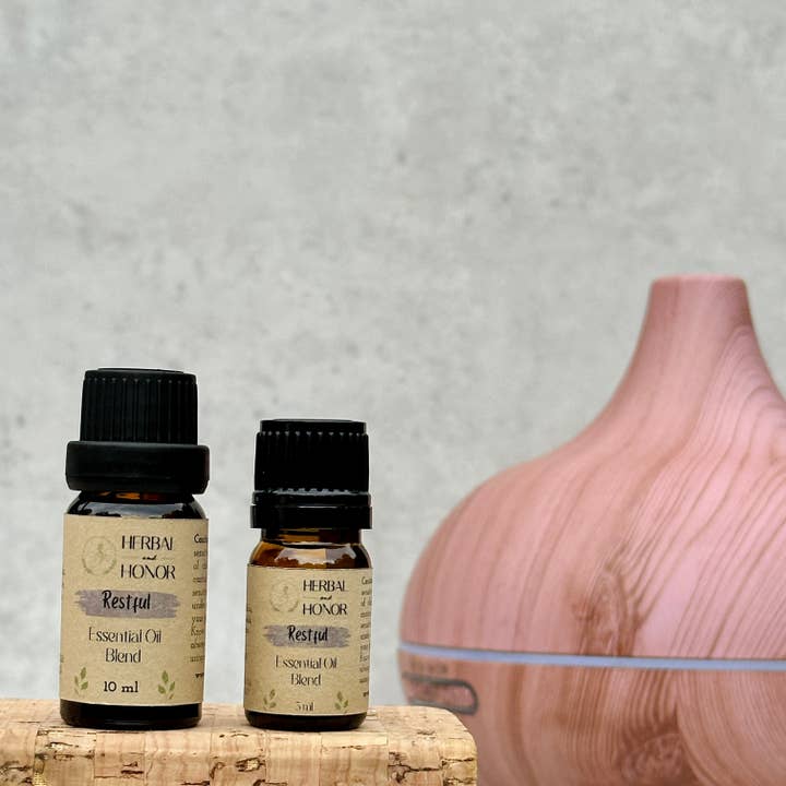 Restful Essential Oil Blend for wholesale by Herbal and Honor