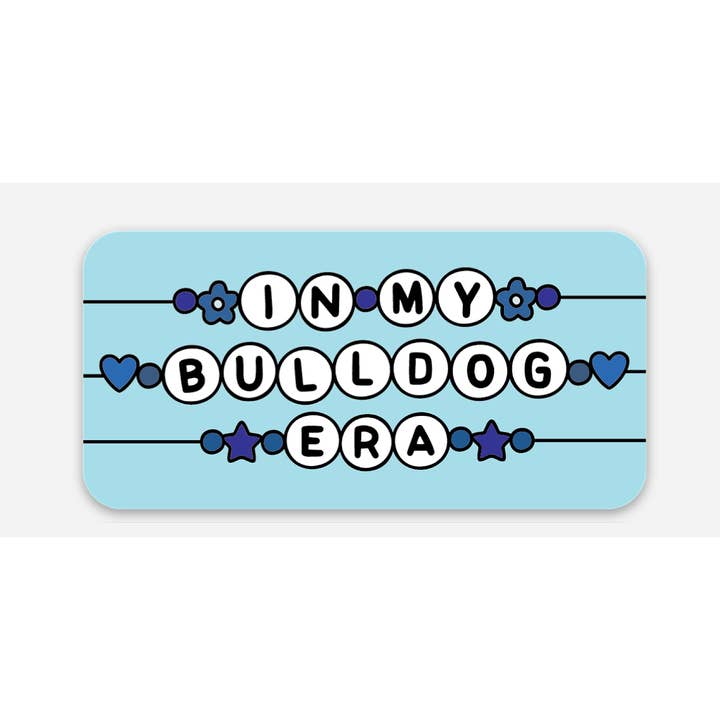 Butler University Friendship Bracelet Sticker for wholesale by By Jean Elise