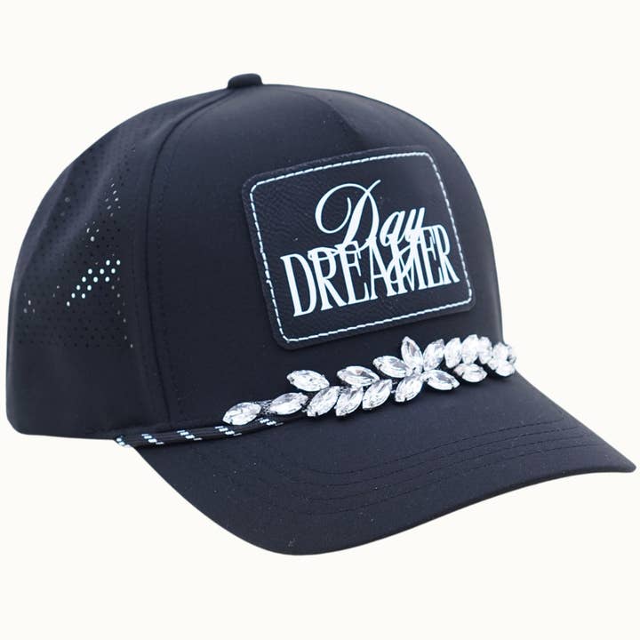 Olive & Pique - Wholesale Trucker hat – Women’s - DAYDREAMER Bejeweled Glitz Athletic Trucker Cap +Leatherette1