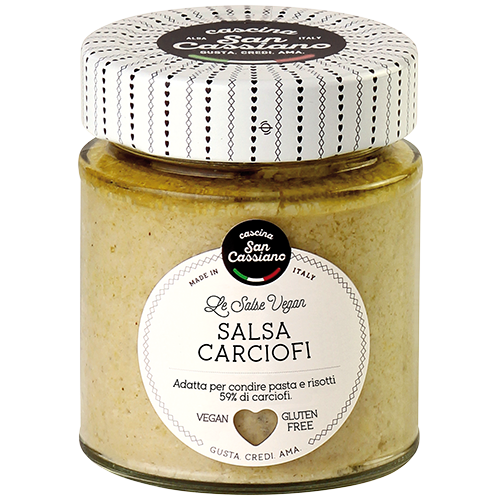 CASCINA SAN CASSIANO SRL - Wholesale Sauce - Artichoke Sauce 130 g - Gluten free - Ivegan0