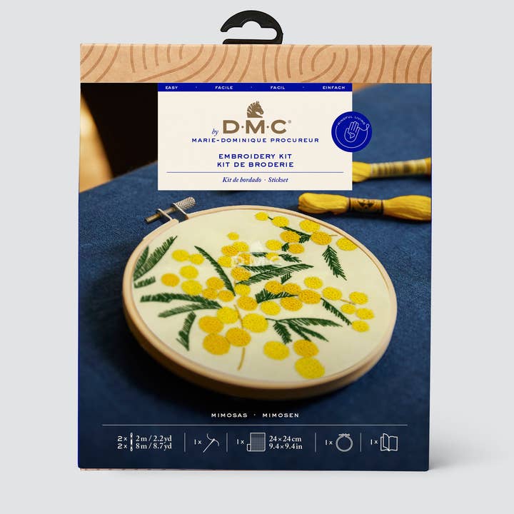 Mimosas - DMC - Embroidery Kit for wholesale by The DMC Group