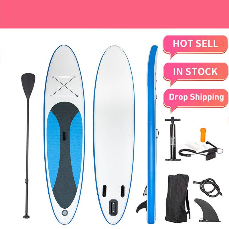10.8 ft. Inflatable Stand Up Paddle Board, All Round iSUP Paddleboarding,  with Pump & Accessories Pack