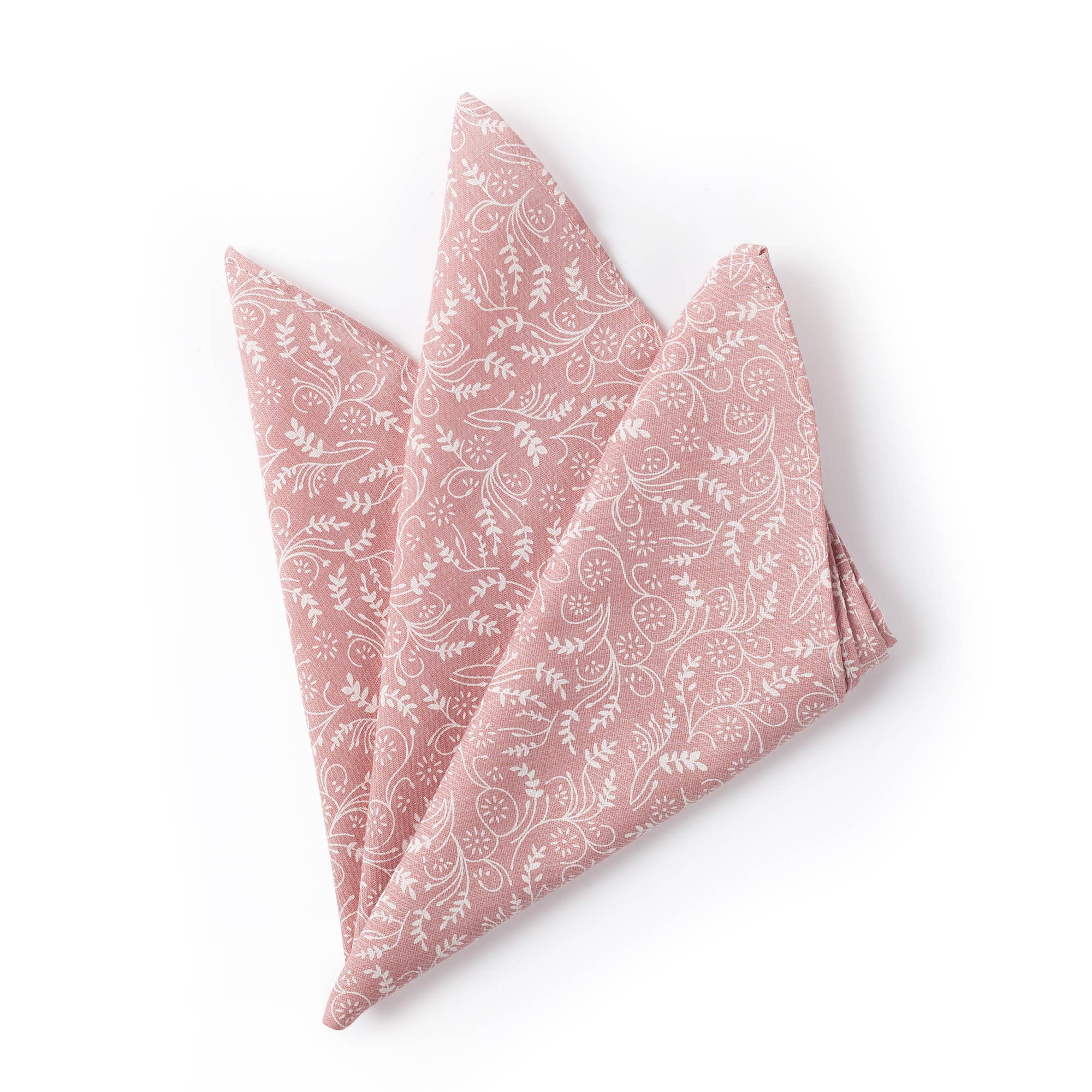 Jacob Alexander – wholesale Pocket square – Men’s – Men's Floral Cotton Pocket Square6