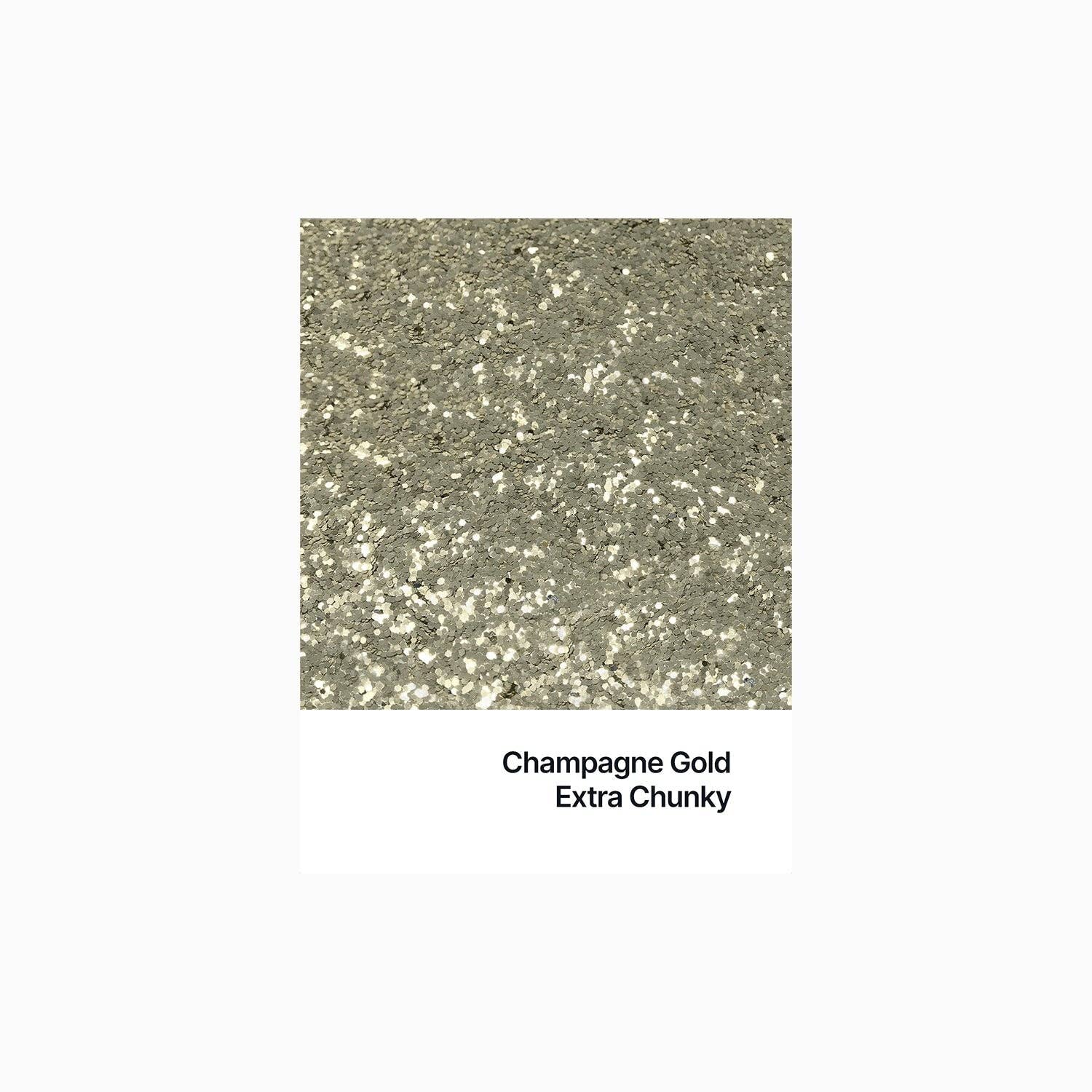 Eco Friendly Glitter Champagne Gold 100g for wholesale on Faire4