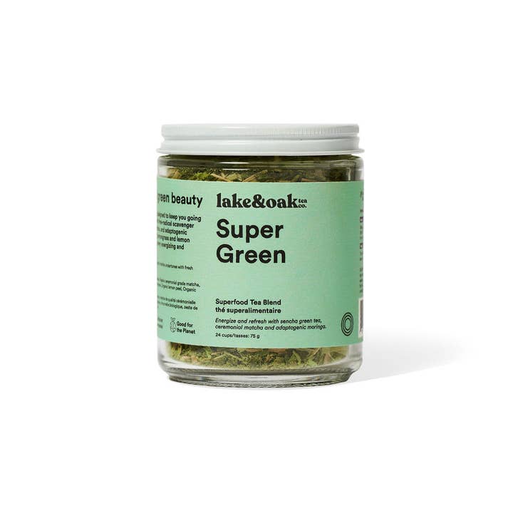 Lake & Oak Tea Co. - Vente Thés santé/détox - Super Green - Thé Superfood2