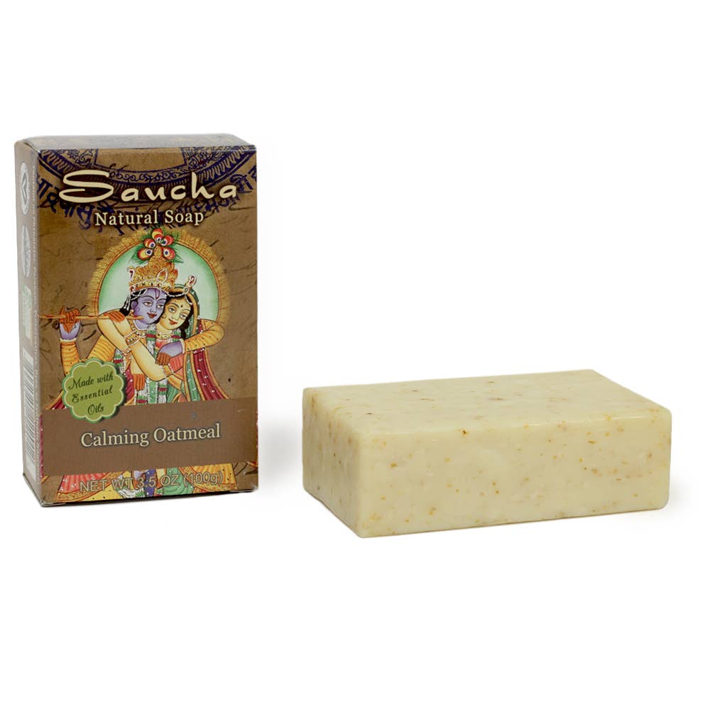 Prabhuji's Gifts - Wholesale Retailer Display - Beauty & Wellness - Opening Bundle - Saucha Natural Soap - Display Rack1
