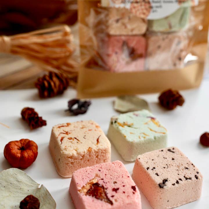 Enso Naturals Apothecary - Wholesale Shower Steamer/Bomb - Fall Shower Steamers - Autumn Pack Menthol & Concentrated