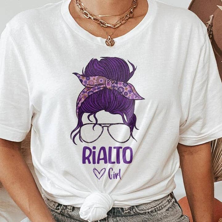 Rialto Girl Shirt, Born In Rialto Gift and other Purchase Wholesale rialto. Free Returns & Net 60 Terms on Faire trending on Faire.