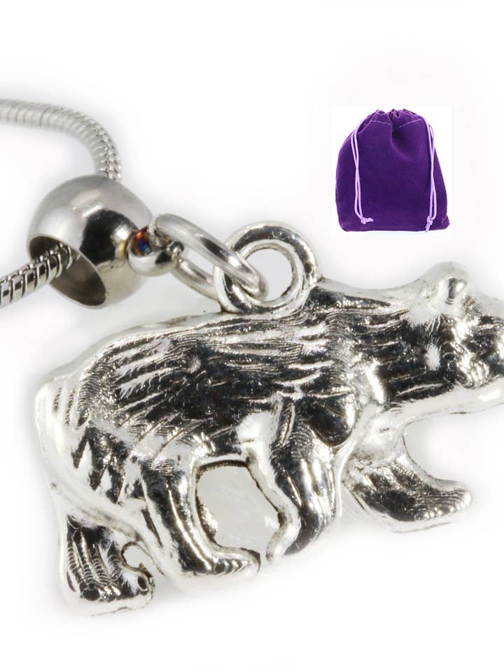 Bear Necklace for wholesale by Dave The Bunny