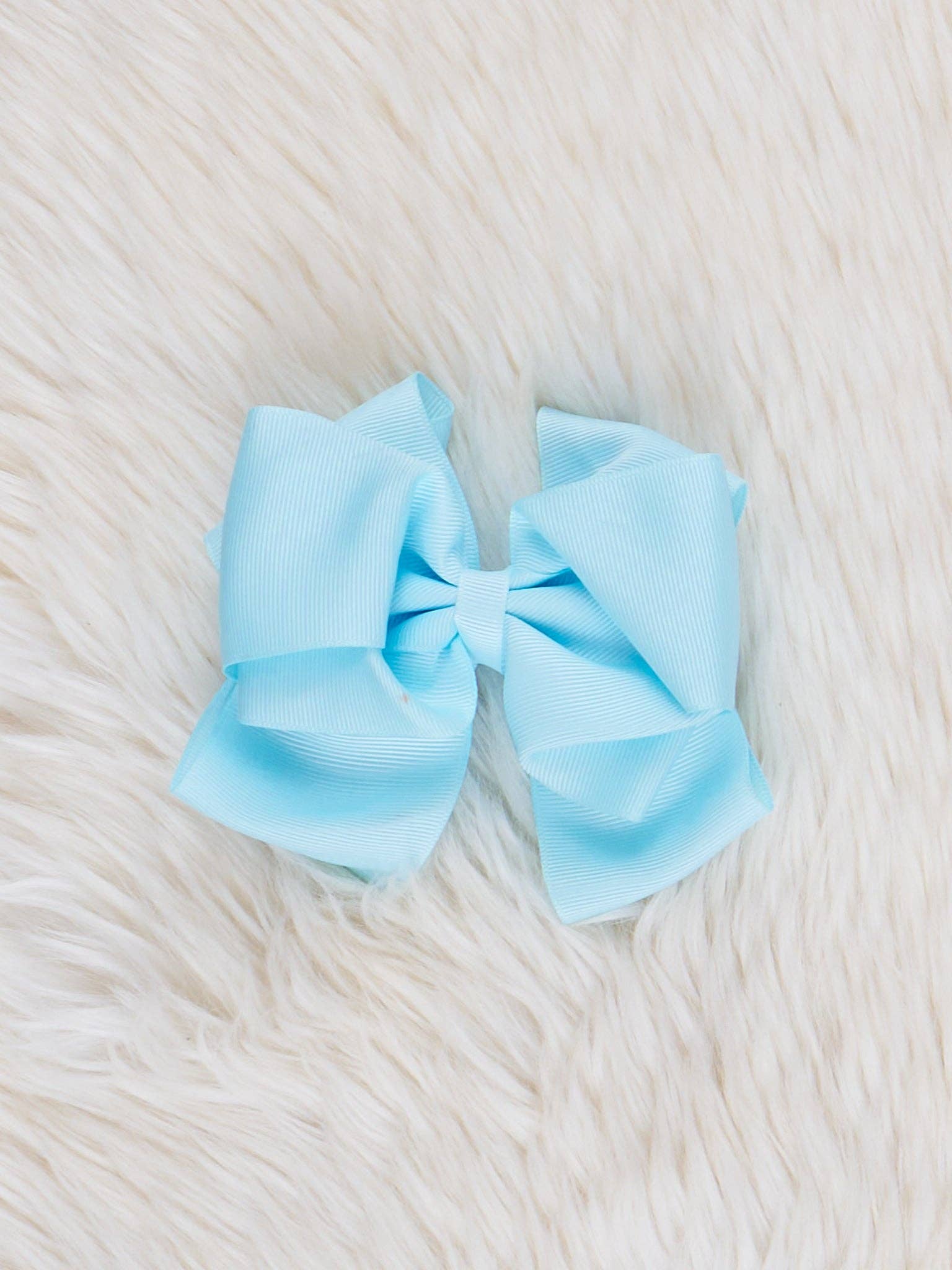 Marie Nicole Clothing - Wholesale Hair Bow - Kids - Double Layer Bow 5 Inch - 70 Colors Available64