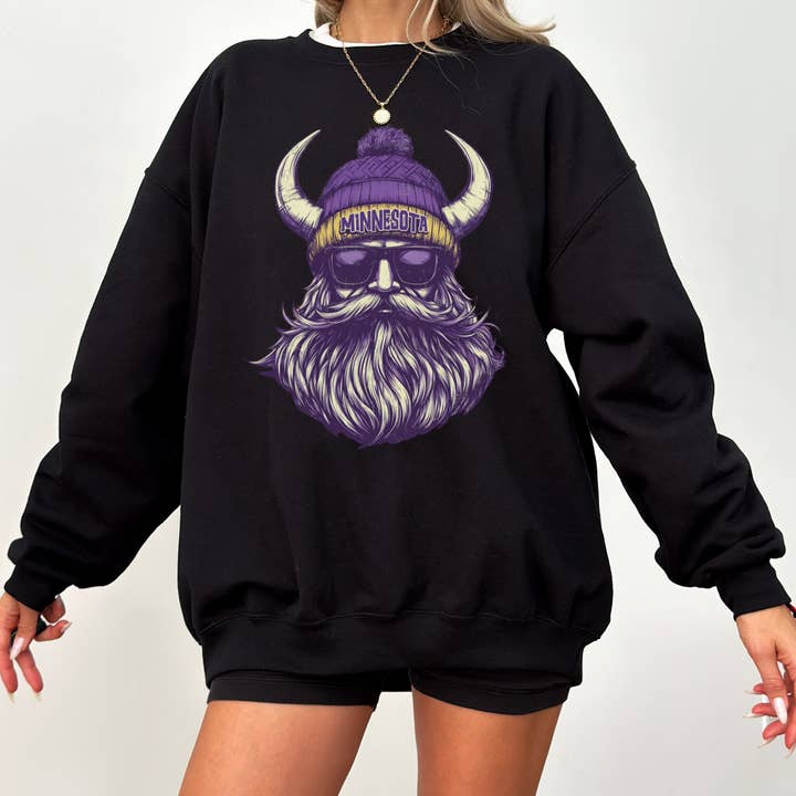 Hello Team Spirit - Wholesale Graphic Sweatshirt - Women's - Minnesota Sweatshirt4