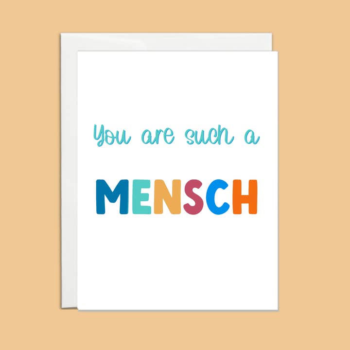 You are such a mensch for wholesale by The Simcha Store