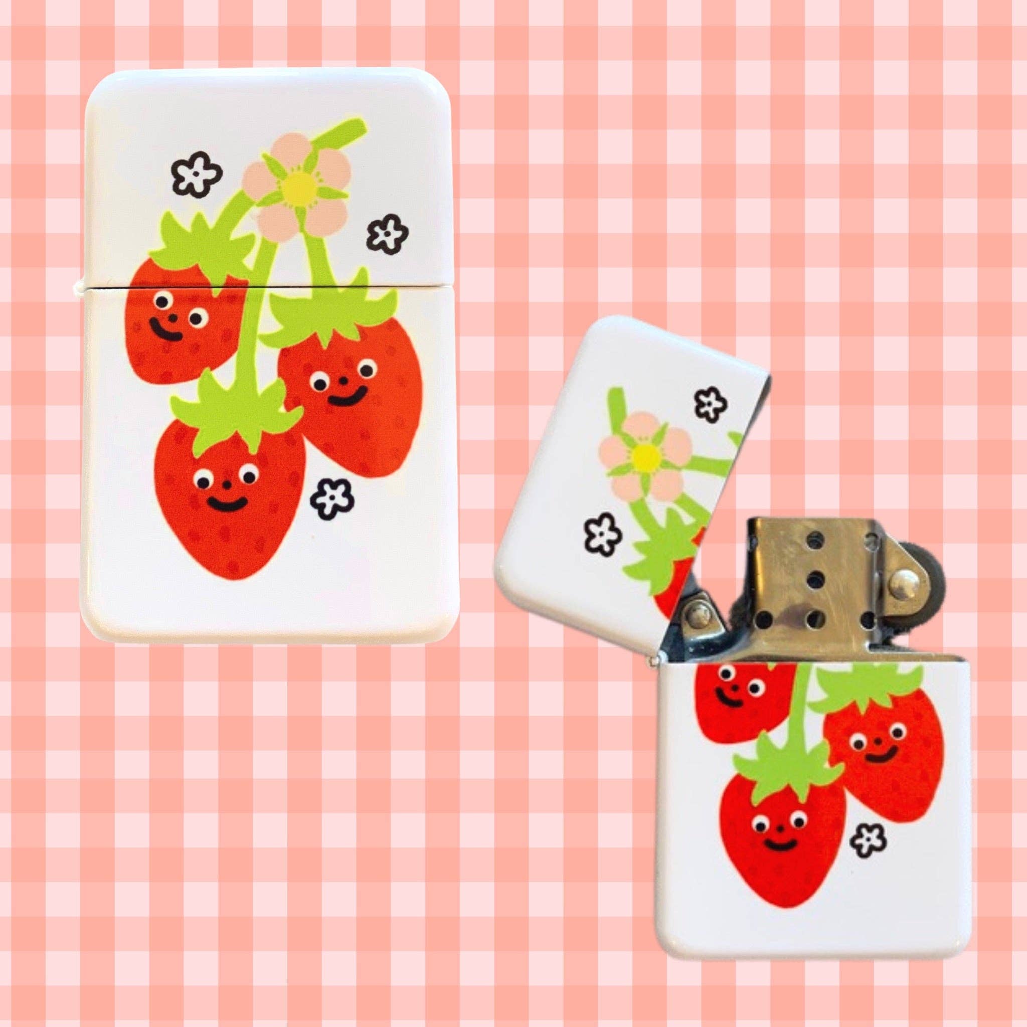 The Peach Fuzz – wholesale Lighter – Sweet Strawberry Lighter2