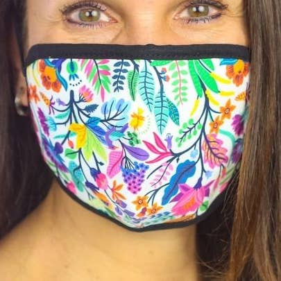 Floral Triple Layer Protection Face Mask - Pack of 2 for wholesale by Norms