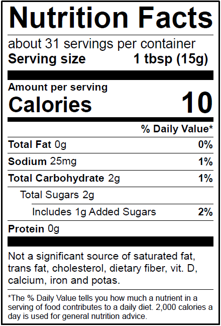 Byler Canning Co. - Wholesale Relish - Byler's Sweet Pepper Relish, 16 oz3