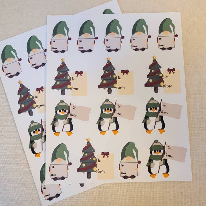 Christmas gift tag for wholesale by kbs design space