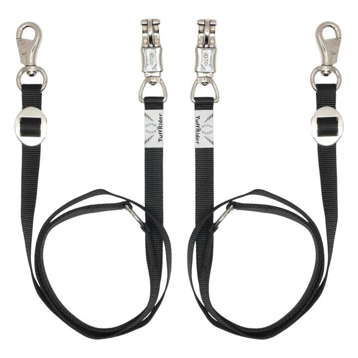 Black Tuffrider Cross Ties for wholesale on Faire