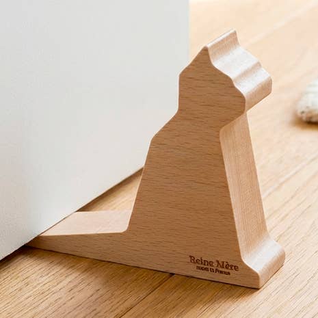 Sachat - Dørstopper i bøg for engroshandel hos Reine Mère