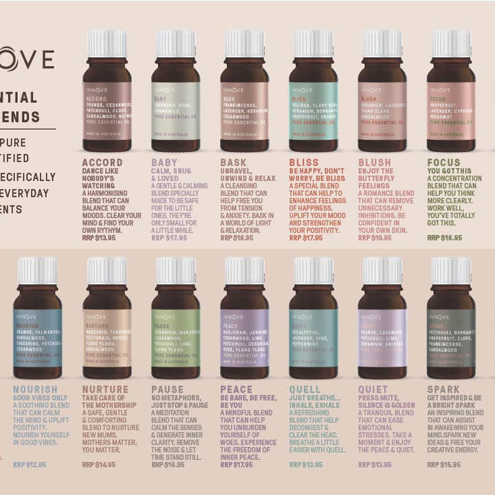 Essential Oil Blends Full Set + *FREE Display & Testers and other Purchase Wholesale essential oils nz. Free Returns & Net 60 Terms on Faire trending on Faire.
