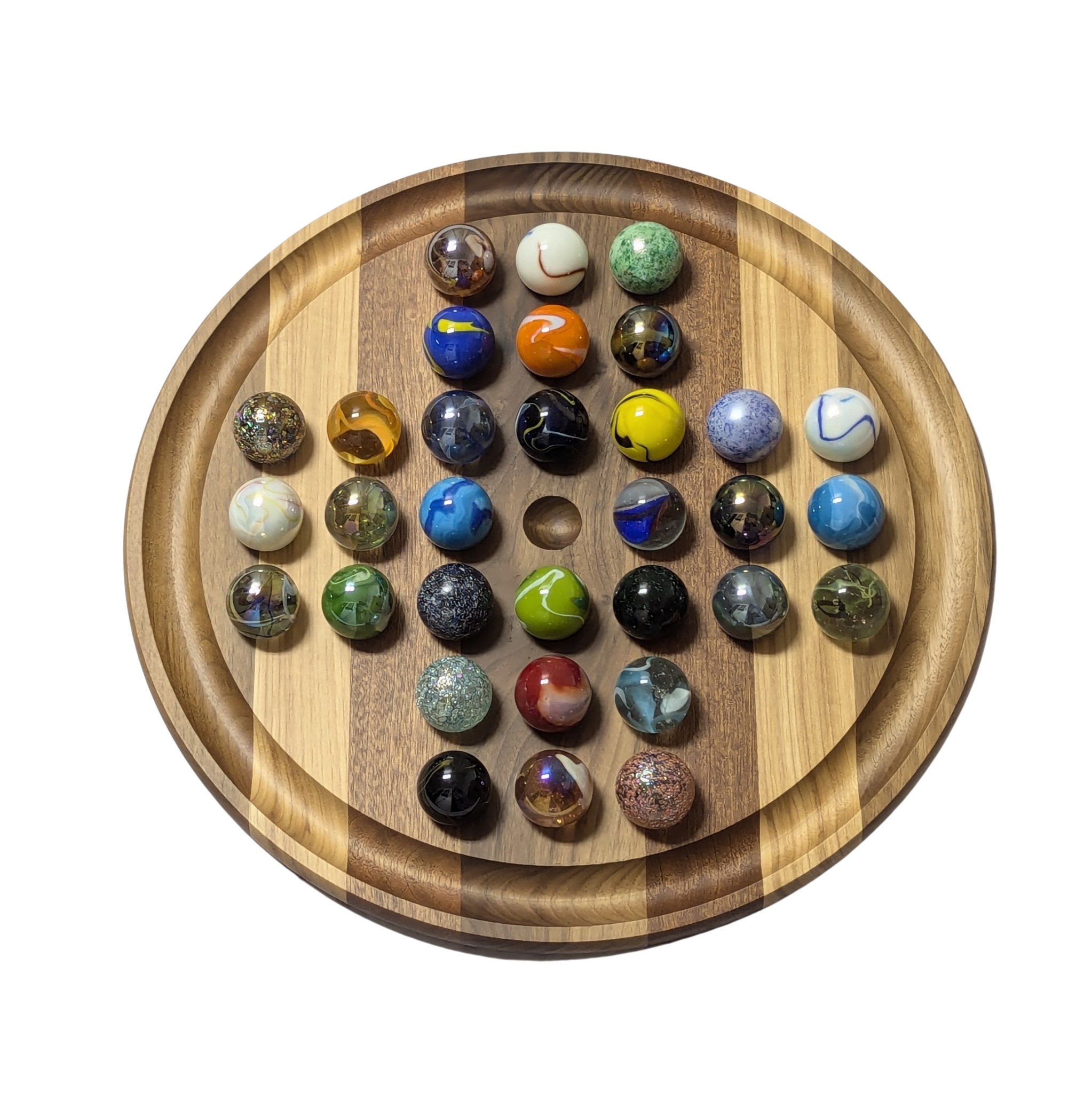 Marble Board Games - Wholesale Board Game - 11" Marble Solitaire1