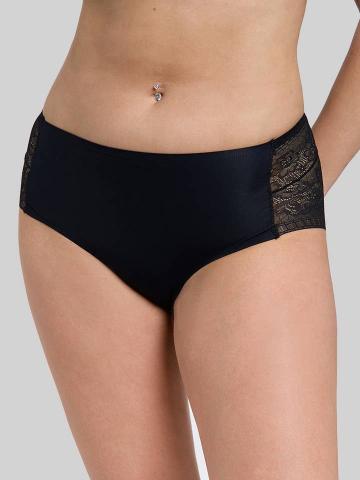 Bye Bra - Wholesale Underwear - Women's - Maxi Brief Lace3