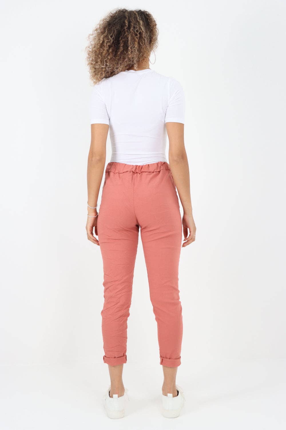 Miss Bold – Großhandel Hose – Damen – Einfarbige Zauberhose für Damen, italienisch, mehrfarbig65