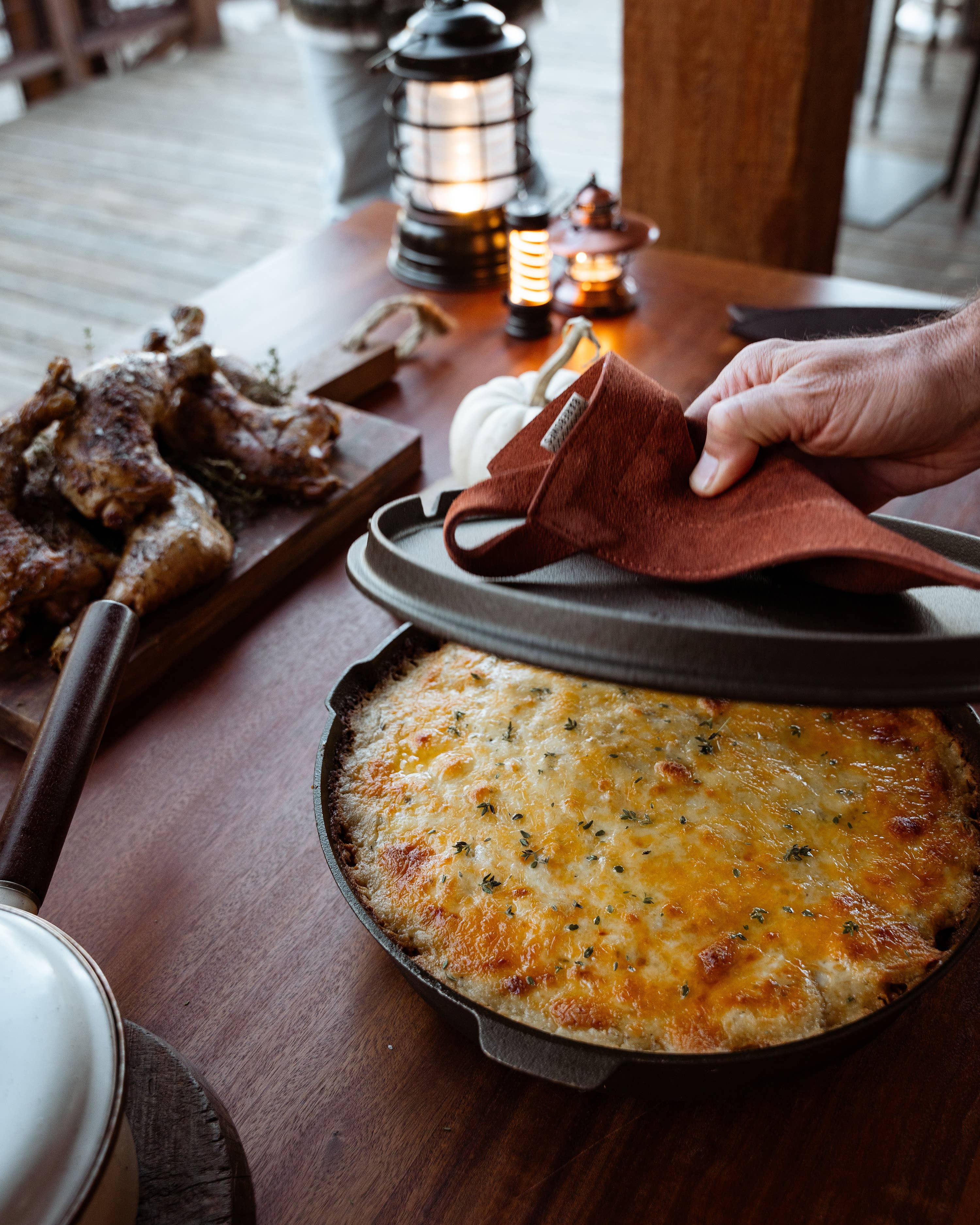 Barebones - Wholesale Oven Mitt/Pot Holder - Suede Leather Hot Pads5