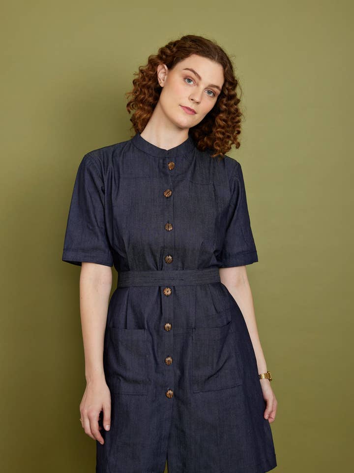 Denim Dress for wholesale by Pana Mina
