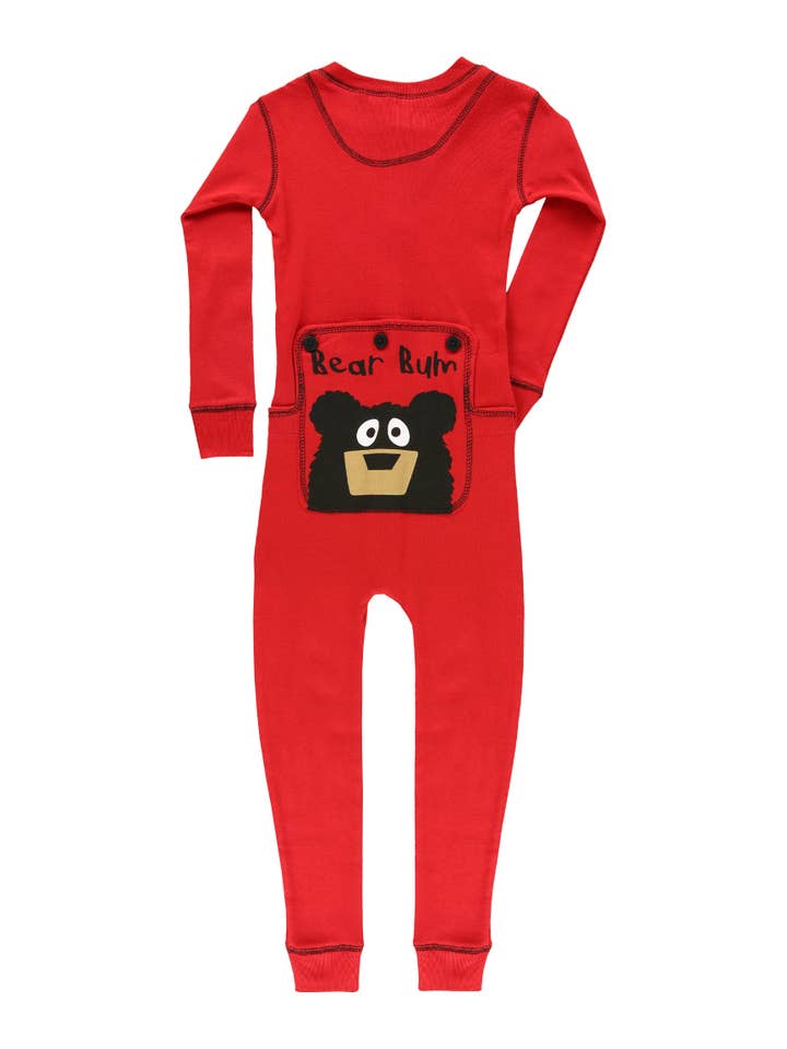 Lazy One - Wholesale Sleepsuit - Baby - Bear Bum Kid Flapjack