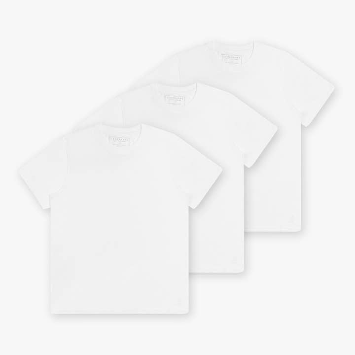 Lot de 3 t-shirts confort pour hommes pour la vente par James Bark