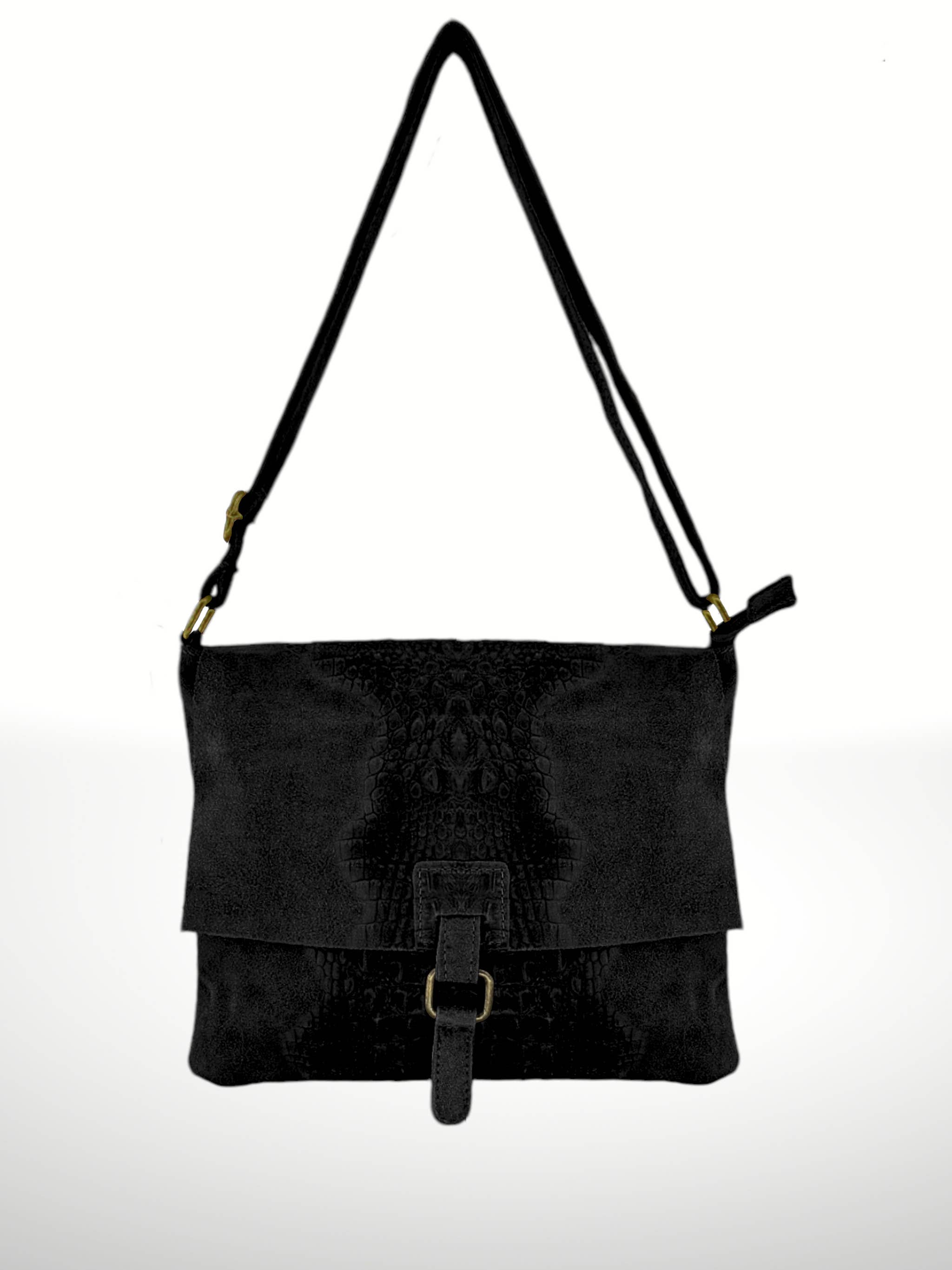 ITALIAN'S LEATHER - Vendita all'ingrosso Borsa a tracolla - Donna - Tracolla in pelle scamosciata Adina 1900334