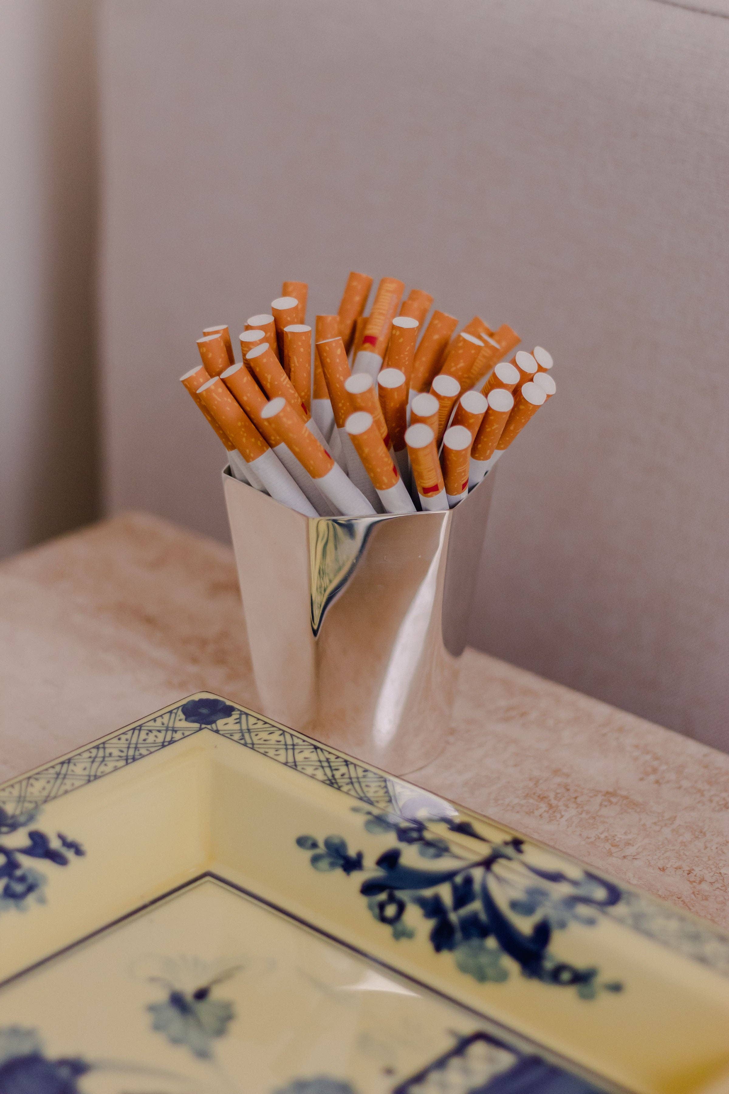 ESENCIAL HOGAR - Wholesale Drinking Glass/Cup - Hexagon Silver-Plated Small Tumbler8