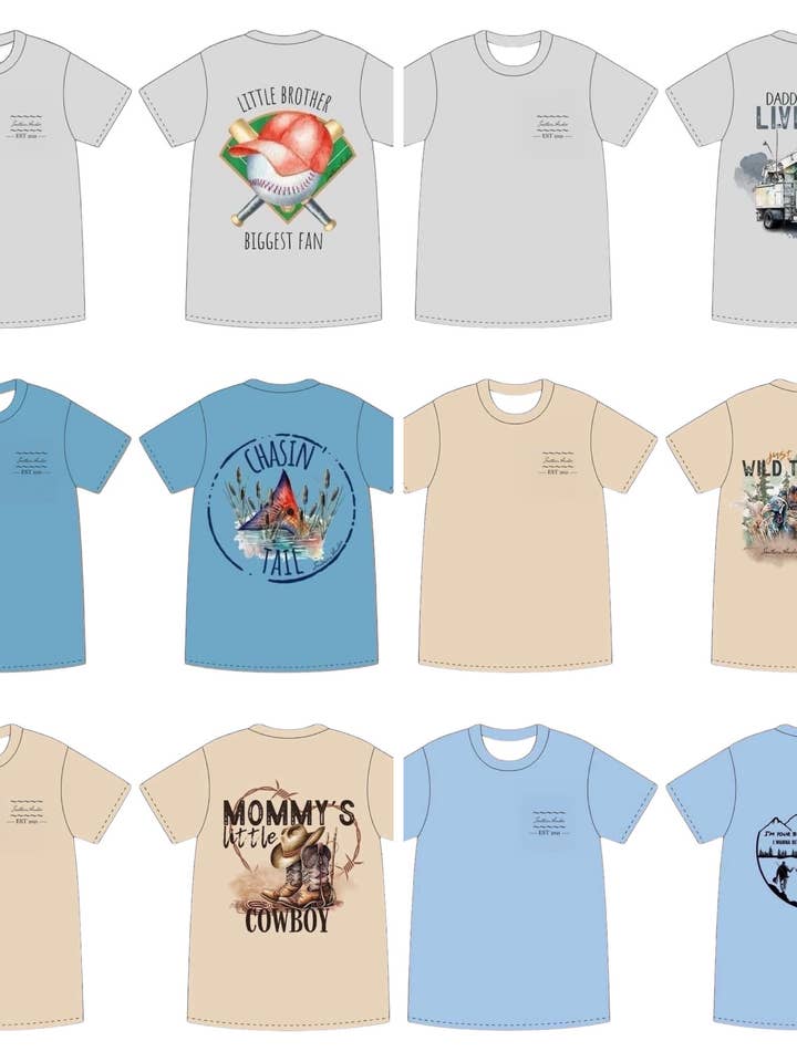 PRÉ-VENDA T-Shirts para Rapazes por atacado de Southern Anchor