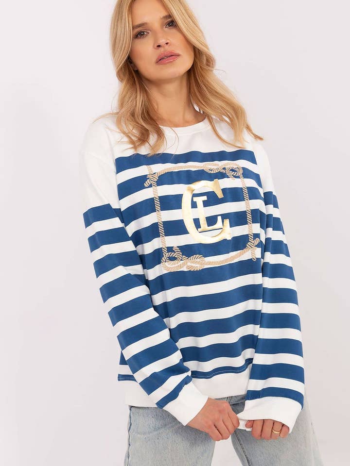 Sweater Model 206052 Fabrikspris for engroshandel hos Lieber Deem Marktplatz