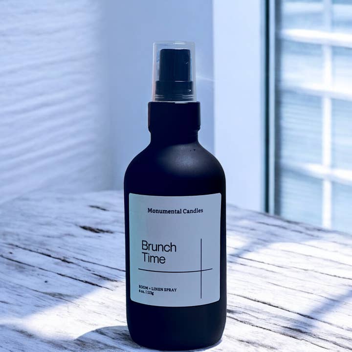 Brunch Time Room/Linen Spray for wholesale by Monumental Candles LLC