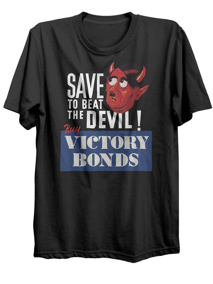 T-shirt Victory Bonds de la Seconde Guerre mondiale pour la vente par Canada for Victory