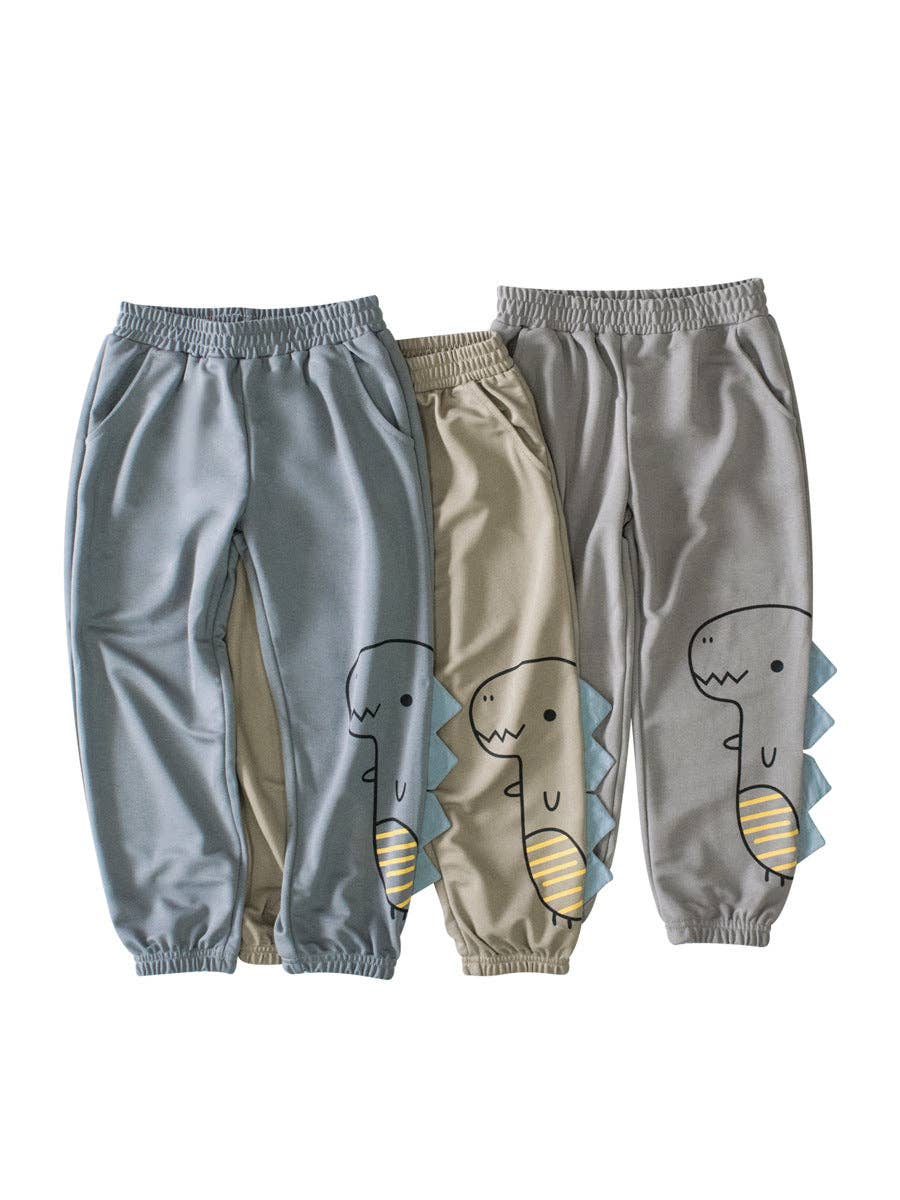 MyKids-USA® - Wholesale Pants - Kids - Children Boys Dinosaur Cartoon Sports Trousers With Pockets4