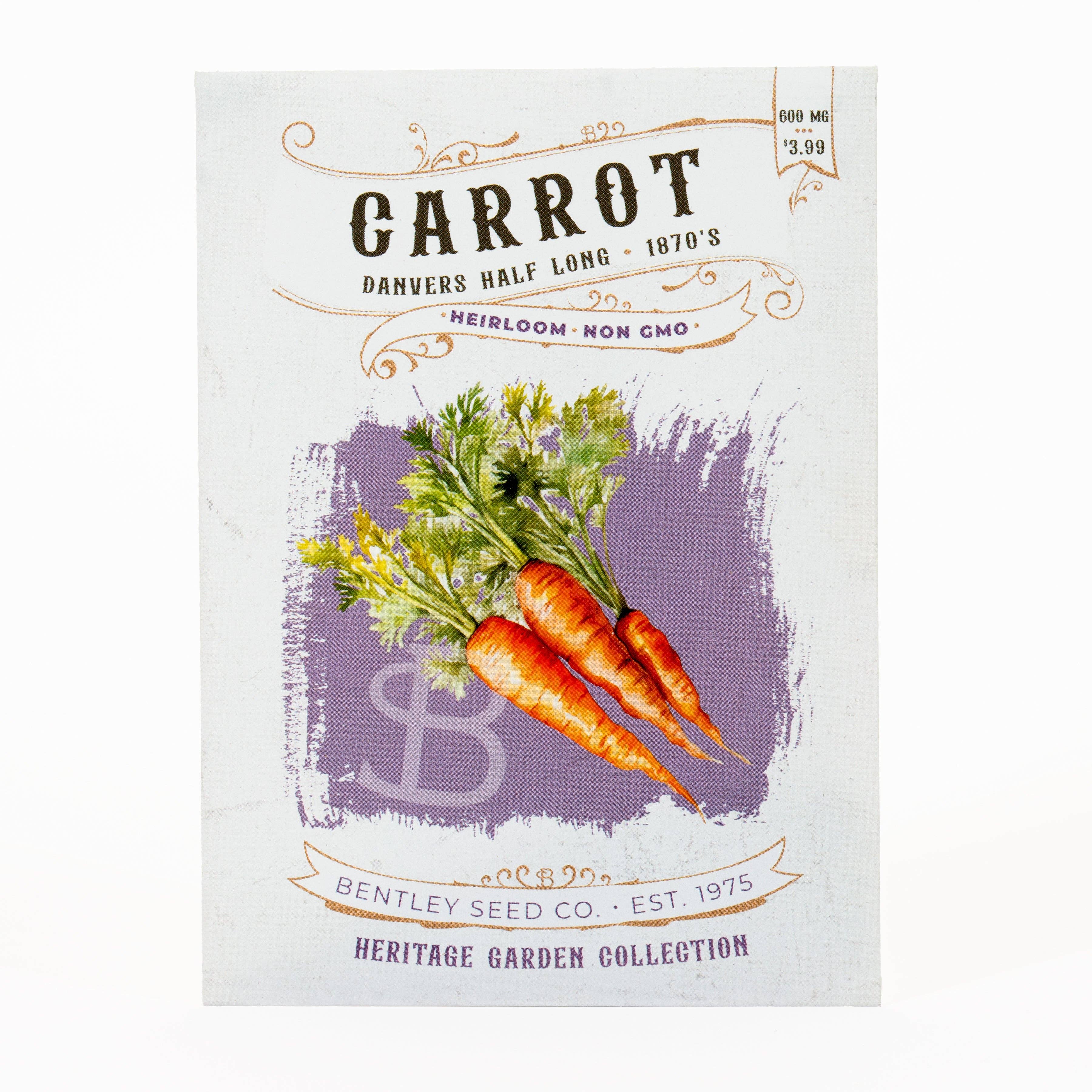 Bentley Seed Co. - Wholesale Retailer Display - Home & Living - 250 Piece Heritage Heirloom Vegetable Seed Packet Retail POS2