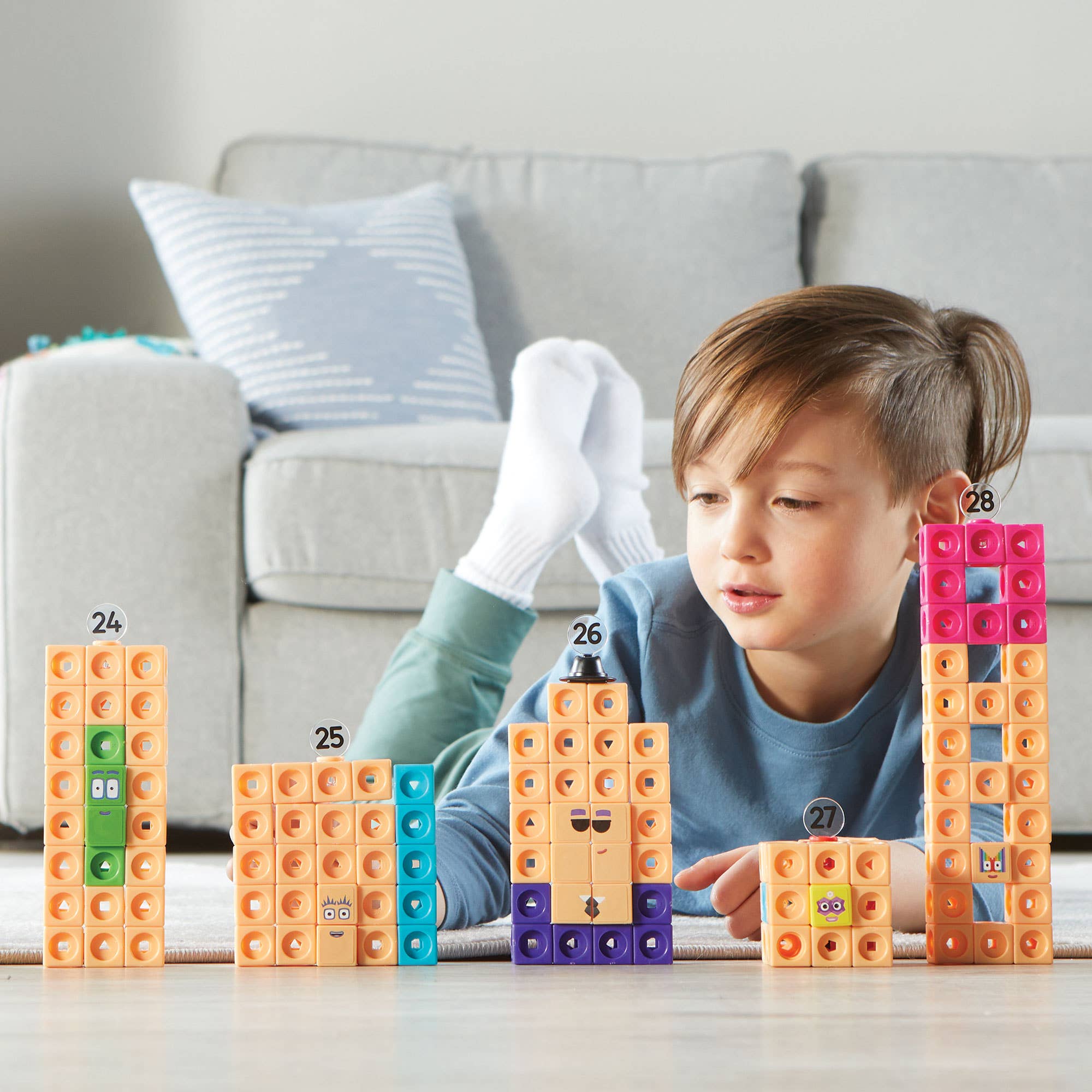 Learning Resources - Wholesale Toy Set - Kids - Numberblocks® MathLink® Cubes 21-30 Activity Set2