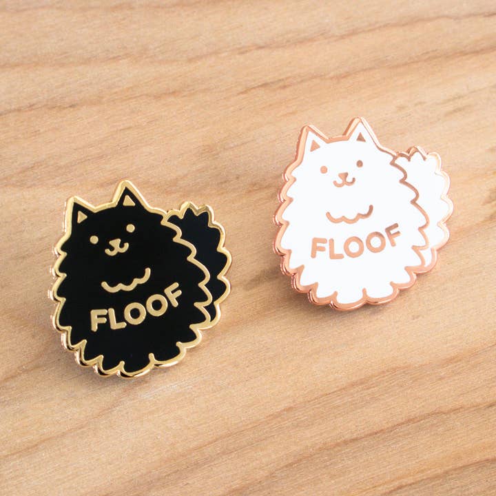 Floof Pin for wholesale by Everyday Olive