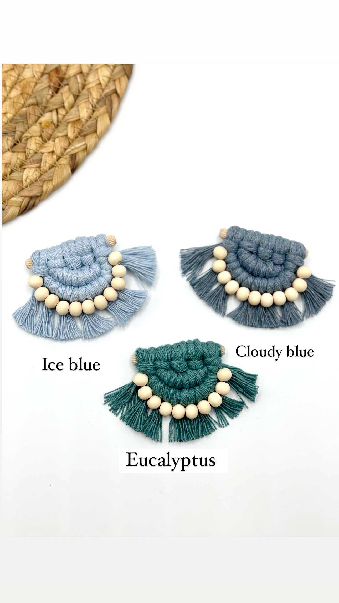 Lilly Bird Crochet – wholesale Car Freshener - Unisex – Macrame car vent & oil diffuser3