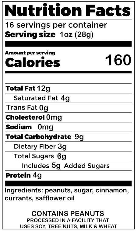 The Peanut Principle - Venta al por mayor Cremas de frutos secos - Mantequilla de maní con canela1