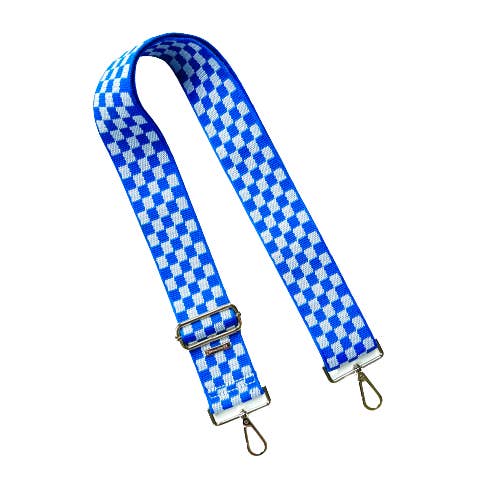 Thomas and Lee Company - Wholesale Bag Strap - Women's - Checker Patterned Bag Strap - 6 Colors available2