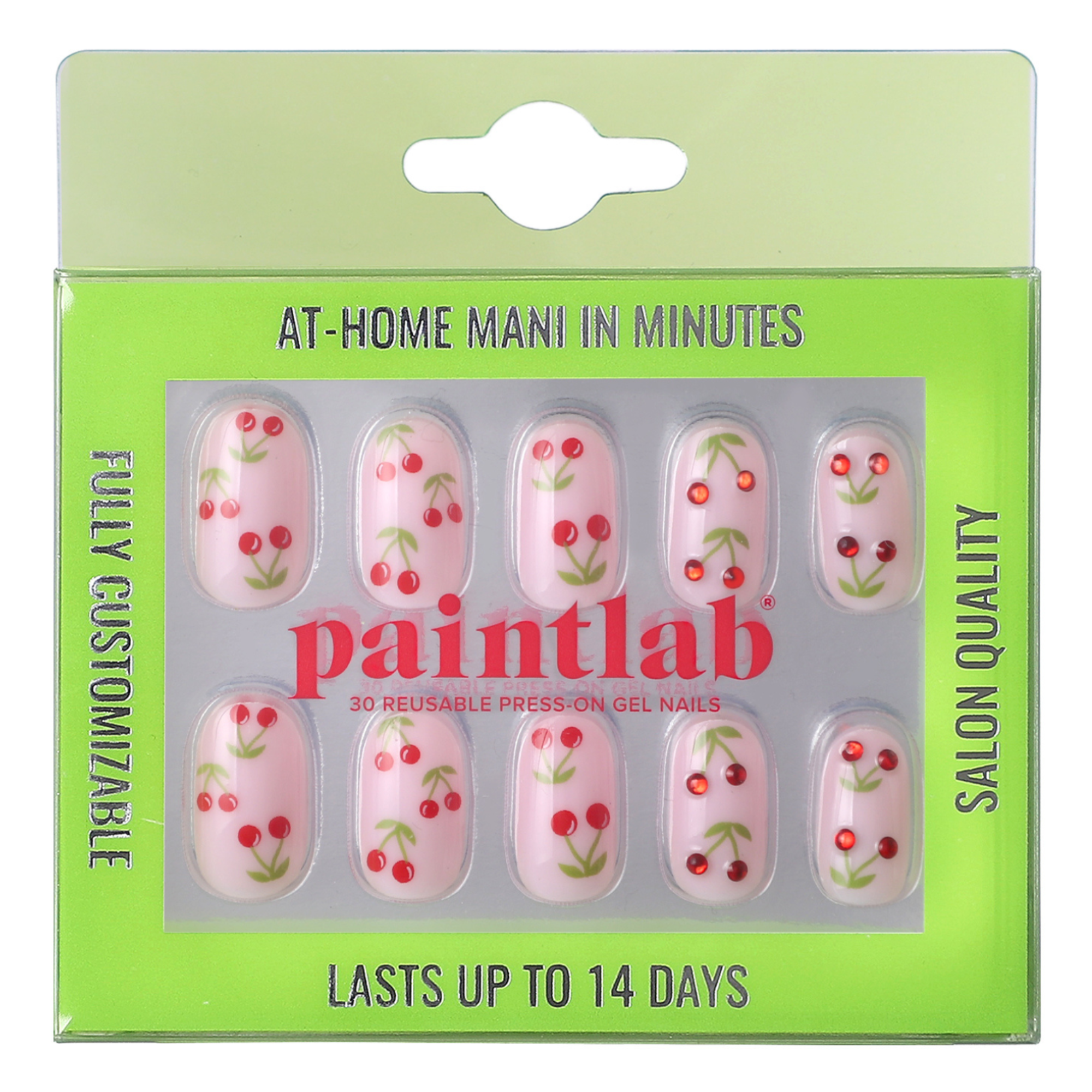 PaintLab - Wholesale Press-On/Fake Nails - PaintLab Cherry Bomb II Press-On Nails1
