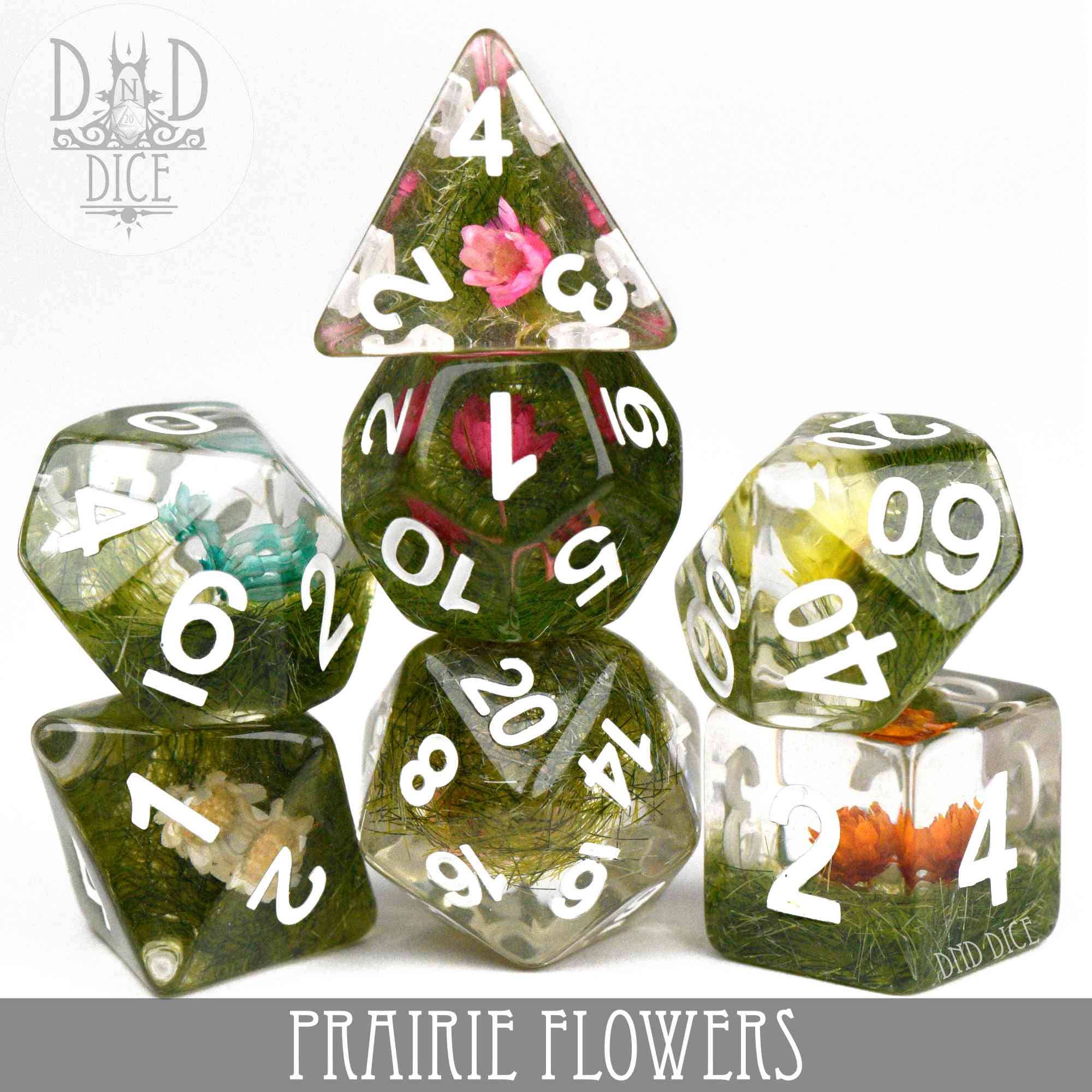 DNDDICE.COM - Wholesale Dice - Prairie Flowers2